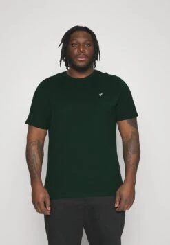 Pier One 5 PACK - T-Shirt Basic - Dark Green/beige/light Blue -Pier One d7b43f754e26422ba420e62d1a9d12db