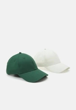Pier One UNISEX 2 PACK - Cap - Green/off White -Pier One dc65a133b29b44b0b489ea3a78f3a08f 1