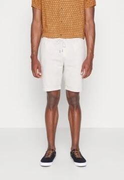 Pier One LINEN BLEND DRAWCORD SHORTS - Shorts - Beige -Pier One e1eb8ad428564dfb8727d9aeaa0a8f0f