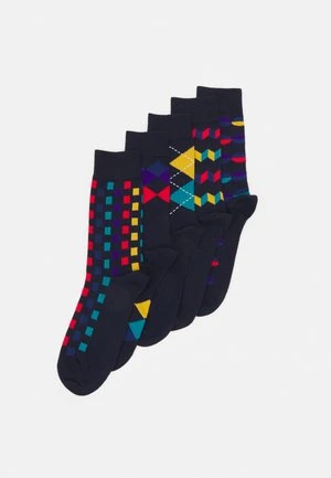 Pier One 5 PACK - Socken - Yellow/dark Blue/grey 8 Pier One 5 PACK - Socken - Yellow/dark Blue/grey – Bild 6