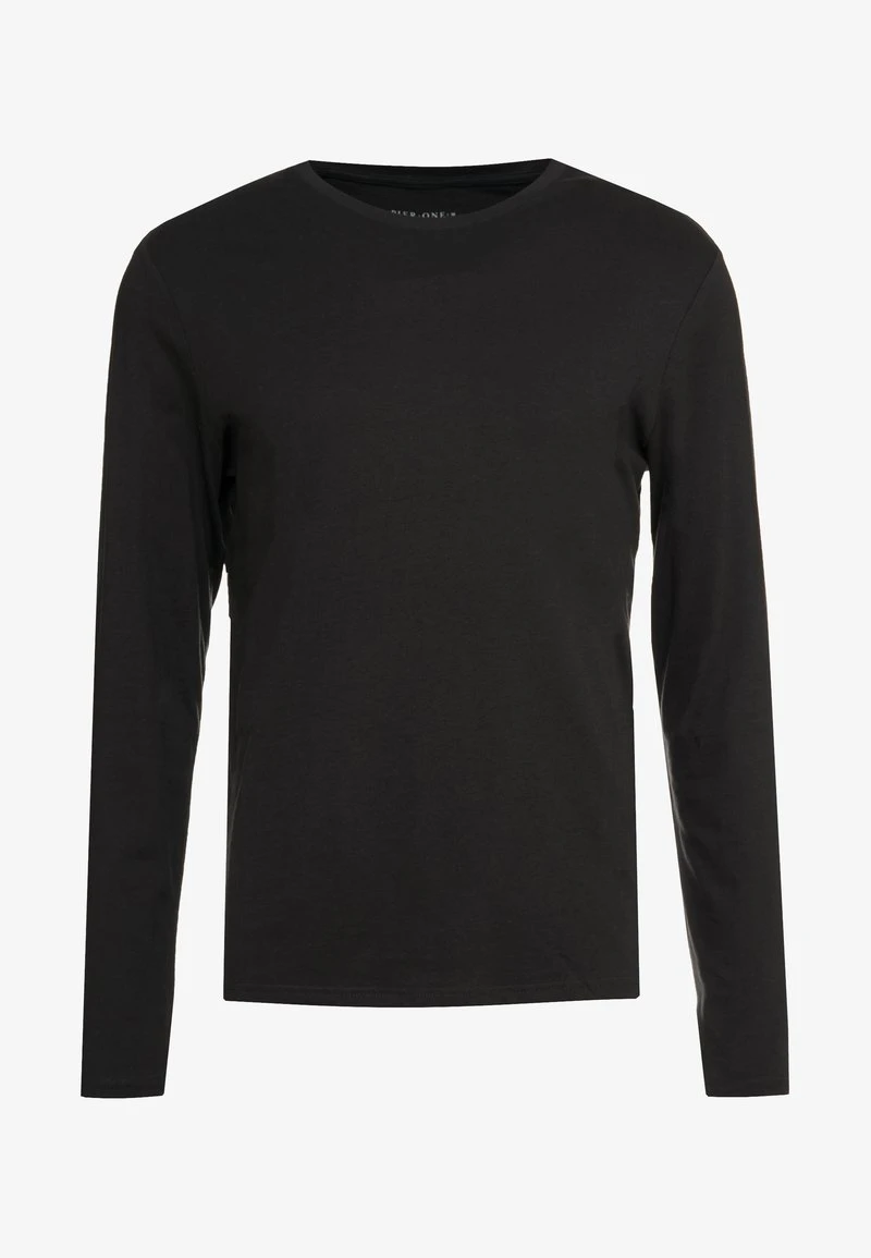 Pier One Langarmshirt - Black 6 Pier One Langarmshirt - Black – Bild 4