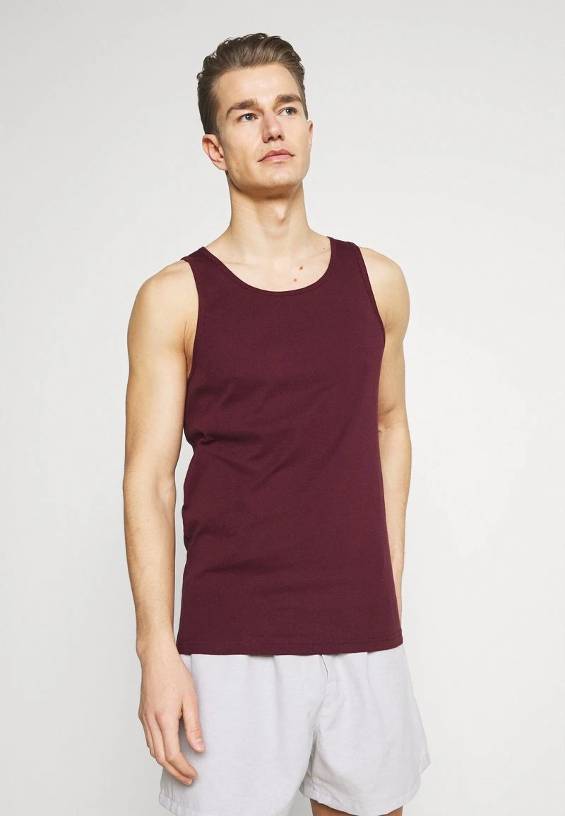 Pier One 3 PACK - Unterhemd/-shirt - Dark Blue/bordeaux/off-white 6 Pier One 3 PACK - Unterhemd/-shirt - Dark Blue/bordeaux/off-white – Bild 4