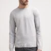 Pier One BASIC CREWNECK - Strickpullover - Light Grey 2 Pier One BASIC CREWNECK - Strickpullover - Light Grey -Pier One f8db32b329f64ca7a5bff641a17f39df