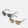 Pier One 2 PACK - Sonnenbrille - Brown/black 2 Pier One 2 PACK - Sonnenbrille - Brown/black -Pier One fc843ea18b9a49fb93975930696106b8